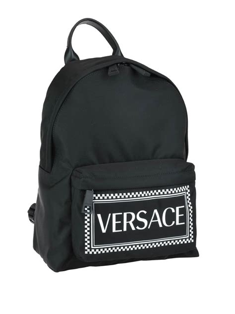 versace 90s vintage logo backpack|90s Backpacks .